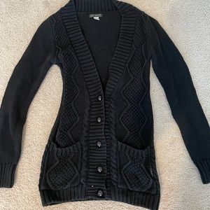 Black cardigan from Venus